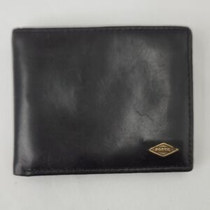 Fossil Black Leather Wallet
